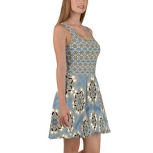Load image into Gallery viewer, 'Icy Sky' Fit & Flare Dress