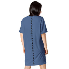 Load image into Gallery viewer, 'Charles' T-shirt dress (Kashmir Blue)
