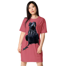 Load image into Gallery viewer, 'Charles' T-shirt dress (Cabaret)