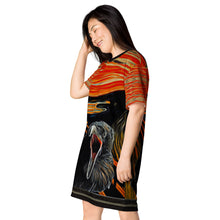 Load image into Gallery viewer, ‘The Scream’ T-shirt dress
