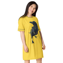 Load image into Gallery viewer, 'Cheeky Yellow' T-shirt dress