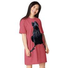 Load image into Gallery viewer, 'Charles' T-shirt dress (Cabaret)