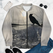 Load image into Gallery viewer, 'Land of Ravens, Gold and Diamonds' Bomber Jacket