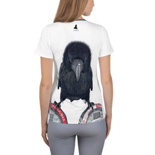 Load image into Gallery viewer, 'One Hour Max' Women's Athletic T-shirt (White)