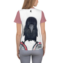 Load image into Gallery viewer, 'One Hour Max' Women's Athletic T-shirt (Pink Trim)