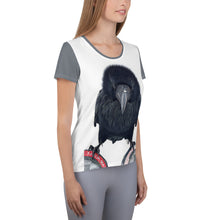 Load image into Gallery viewer, 'One Hour Max' Women's Athletic T-shirt (Grey Trim)