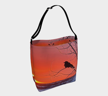 Load image into Gallery viewer, 'Sebastian at Dawn' Stretchy Day Tote