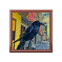 Load image into Gallery viewer, 'Gold Range Raven' Jewelry Box