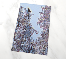 Load image into Gallery viewer, 'Trippy Trees' TeaTowel