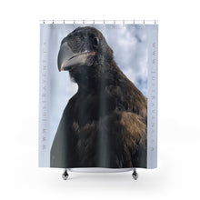 Load image into Gallery viewer, 'Fledgling Portrait' Shower Curtain