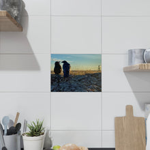 Load image into Gallery viewer, 'Father and Son' Ceramic Art Tile