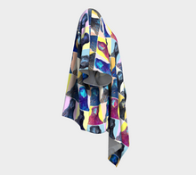 Load image into Gallery viewer, 'Warhol Ravens' Silk Draped Kimono