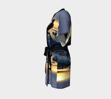 Load image into Gallery viewer, 'Prince of Back Bay' Silk Kimono Robe
