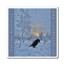 Load image into Gallery viewer, 'Paying Respects' Magnet