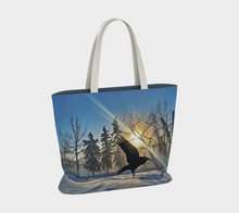 Load image into Gallery viewer, 'Winter Light' Market Tote
