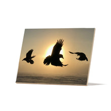 Load image into Gallery viewer, 'Sun Dancers' Ceramic Art Tile