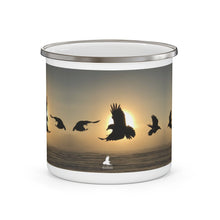 Load image into Gallery viewer, 'Sun Dancers' Enamel Camping Mug