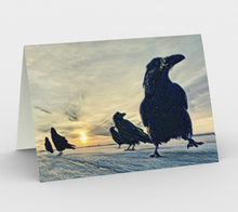 Load image into Gallery viewer, 'Watchers' Art Cards (Set of 3)