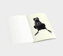 Load image into Gallery viewer, 'Gold Range Raven' Notebook (Small)