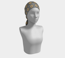 Load image into Gallery viewer, 'Fire & Ice' Silk Long Scarf