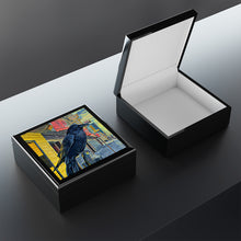 Load image into Gallery viewer, 'Gold Range Raven' Jewelry Box