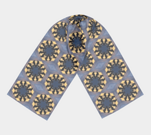 Load image into Gallery viewer, 'Prince of Back Bay II' Silk Long Scarf