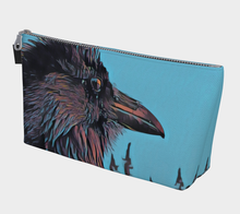 Load image into Gallery viewer, 'Reflections in Blue' Makeup Bag