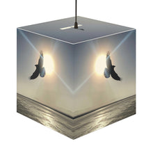 Load image into Gallery viewer, 'Morrigan's Dance' Cube Lamp
