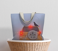 Load image into Gallery viewer, 'Ice Fog Taxi' Market Tote