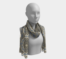 Load image into Gallery viewer, 'Conspiracy' Silk Long Scarf