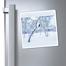Load image into Gallery viewer, 'White Silence' Magnet