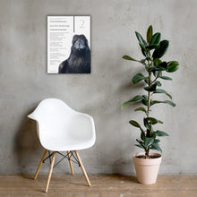 Load image into Gallery viewer, 'Raven Wisdom 2' Canvas Print