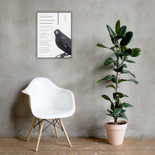 Load image into Gallery viewer, 'Raven Wisdom 3' Canvas Print