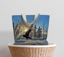 Load image into Gallery viewer, 'Winter Light' Market Tote