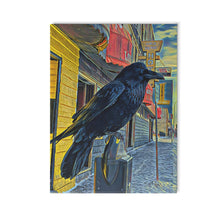 Load image into Gallery viewer, 'Gold Range Raven' Ceramic Art Tile