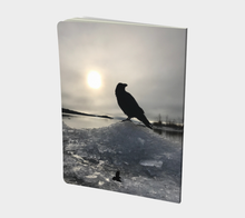 Load image into Gallery viewer, 'Land of Ravens, Gold & Diamonds' Notebook (Large)