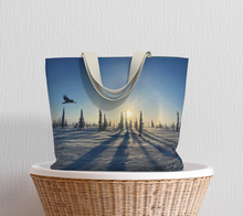 Load image into Gallery viewer, 'Long Shadows' Market Tote