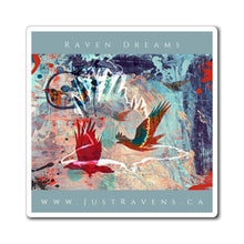Load image into Gallery viewer, 'Raven Dreams' Magnet