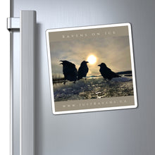 Load image into Gallery viewer, 'Ravens on Ice' Magnet