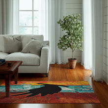 Load image into Gallery viewer, 'Ice Road Raven' Dornier Rug