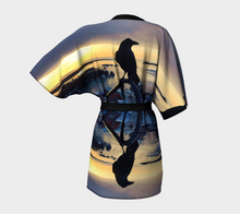 Load image into Gallery viewer, 'Prince of Back Bay' Peachskin Kimono Robe