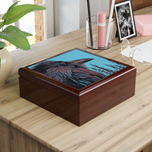Load image into Gallery viewer, 'Reflections in Blue' Jewelry Box