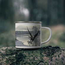 Load image into Gallery viewer, 'Silver Light' Enamel Camping Mug