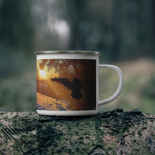 Load image into Gallery viewer, 'Spell Weaving' Enamel Camping Mug