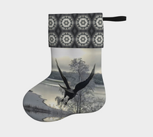Load image into Gallery viewer, 'Silver Light' Holiday Stocking
