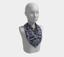 Load image into Gallery viewer, 'Family Gathering' Silk Square Scarf