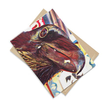 Load image into Gallery viewer, 'Swirly Bird' Ceramic Art Tile