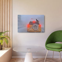 Load image into Gallery viewer, 'Ice Fog Taxi' Metal Print