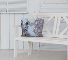 Load image into Gallery viewer, 'Trippy Trees' Market Tote