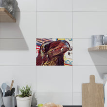 Load image into Gallery viewer, 'Swirly Bird' Ceramic Art Tile